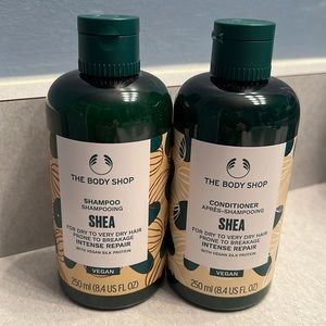 New - The Body Shop shea shampoo and conditioner set